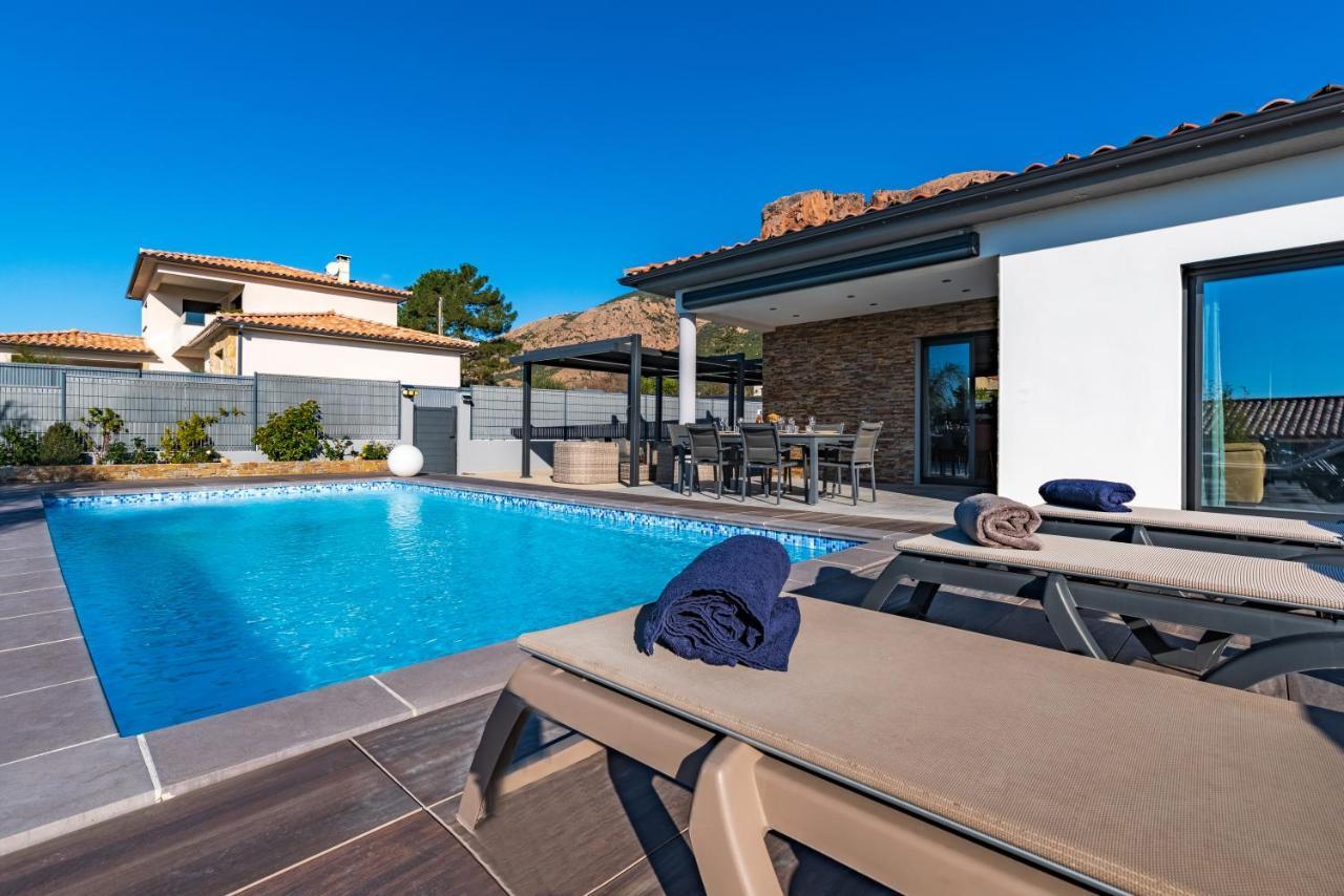 Afa Proche Ajaccio, Magnifique Villa Avec Piscine Privee 8 Personnes ภายนอก รูปภาพ